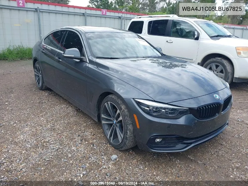 2020 BMW 430I Gran Coupe VIN: WBA4J1C05LBU67825 Lot: 39675040