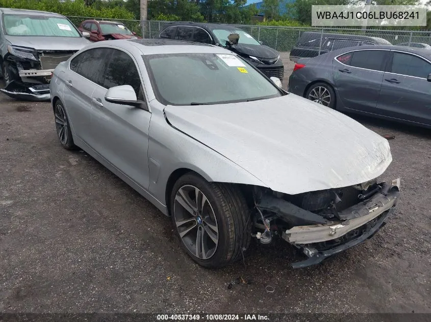 2020 BMW 4 Series 430I VIN: WBA4J1C06LBU68241 Lot: 40537349