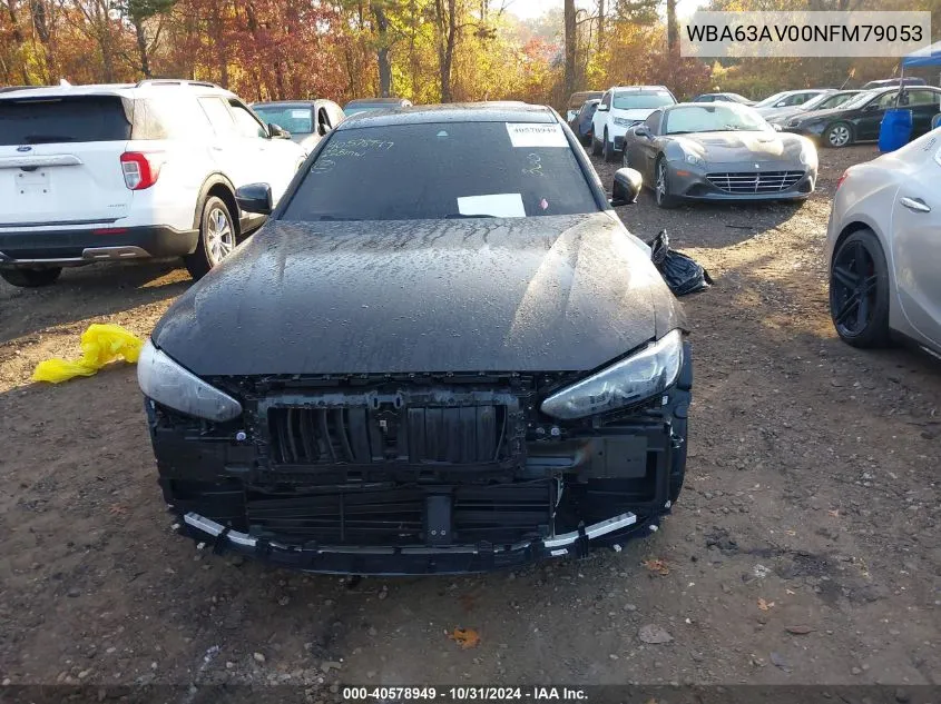 2022 BMW 430I Gran Coupe VIN: WBA63AV00NFM79053 Lot: 40578949