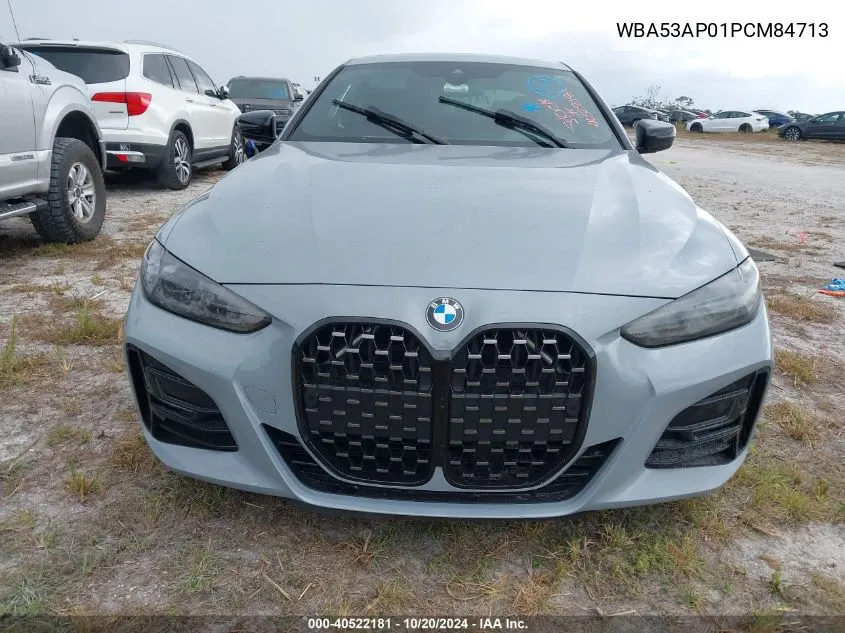 2023 BMW 430I VIN: WBA53AP01PCM84713 Lot: 40522181