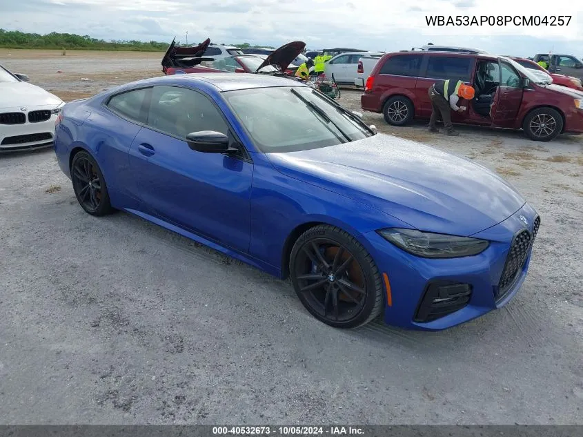 2023 BMW 430I VIN: WBA53AP08PCM04257 Lot: 40532673