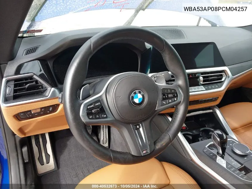 2023 BMW 430I VIN: WBA53AP08PCM04257 Lot: 40532673