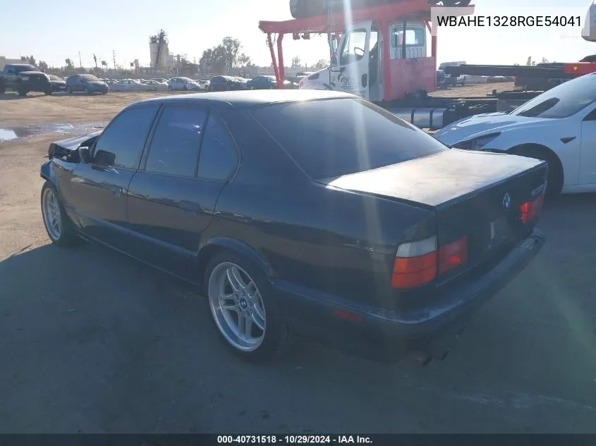 1994 BMW 530 I VIN: WBAHE1328RGE54041 Lot: 40731518