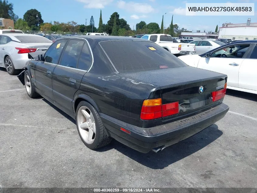 WBAHD6327SGK48583 1995 BMW 525 I Automatic