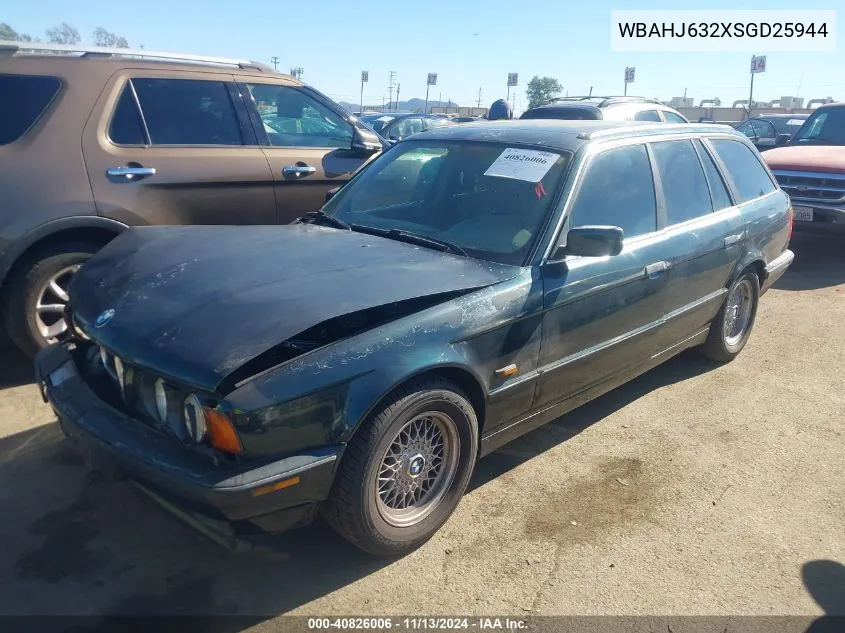 WBAHJ632XSGD25944 1995 BMW 525 It Automatic