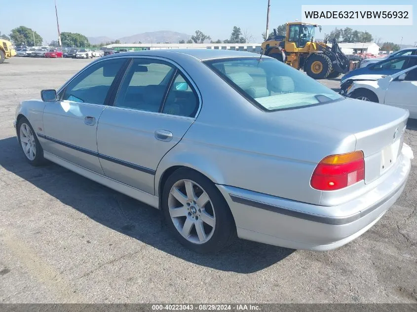 1997 BMW 540Ia VIN: WBADE6321VBW56932 Lot: 40223043