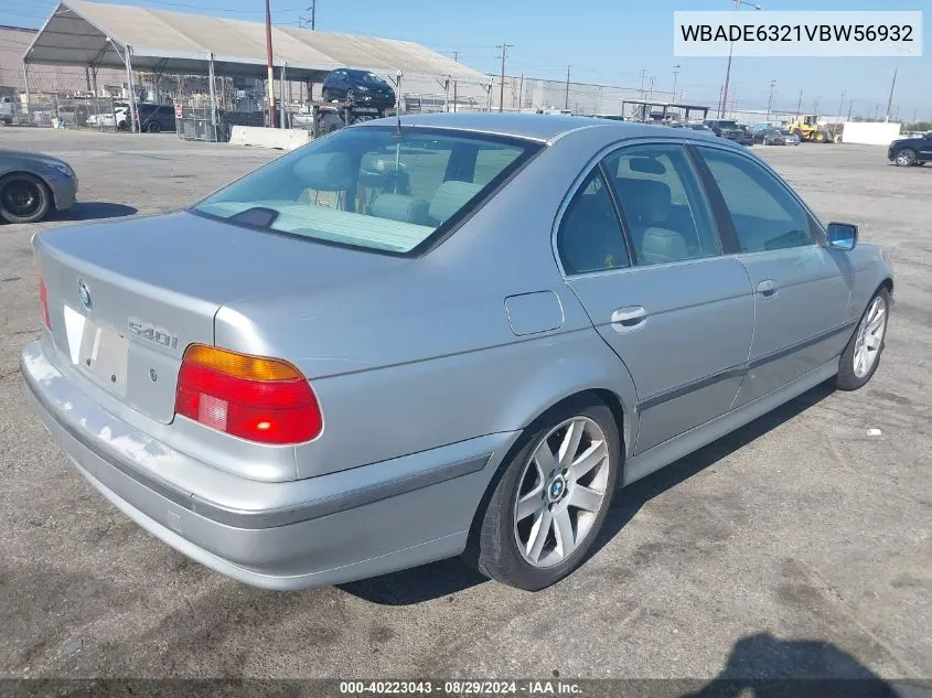 WBADE6321VBW56932 1997 BMW 540Ia