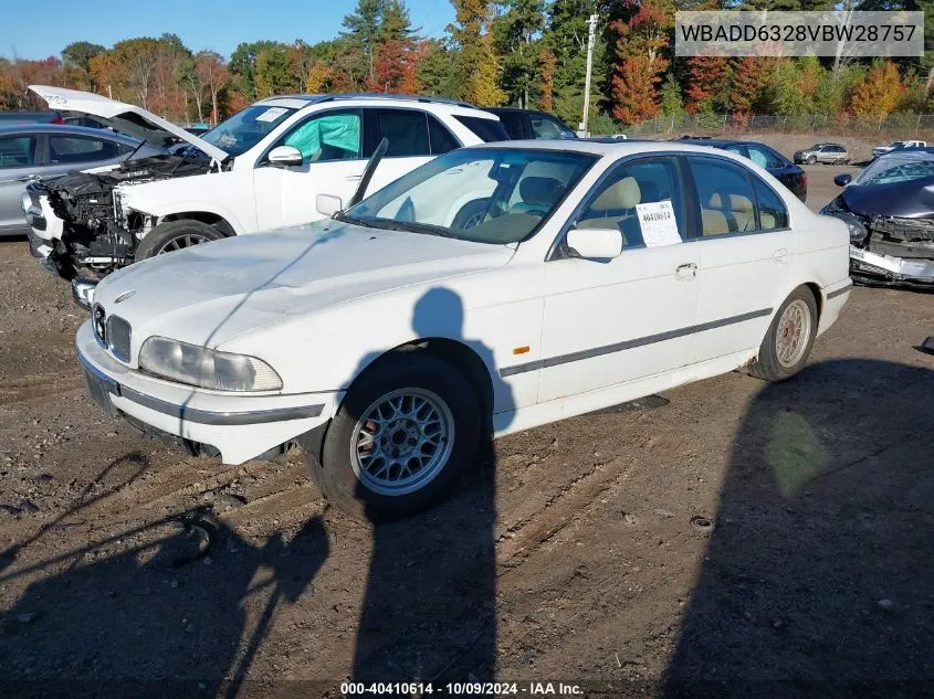 1997 BMW 528I VIN: WBADD6328VBW28757 Lot: 40410614