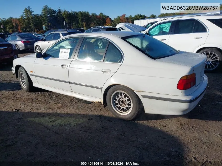 1997 BMW 528I VIN: WBADD6328VBW28757 Lot: 40410614