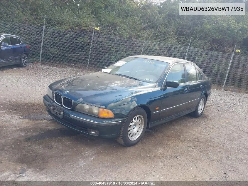 1997 BMW 528I VIN: WBADD6326VBW17935 Lot: 40497910