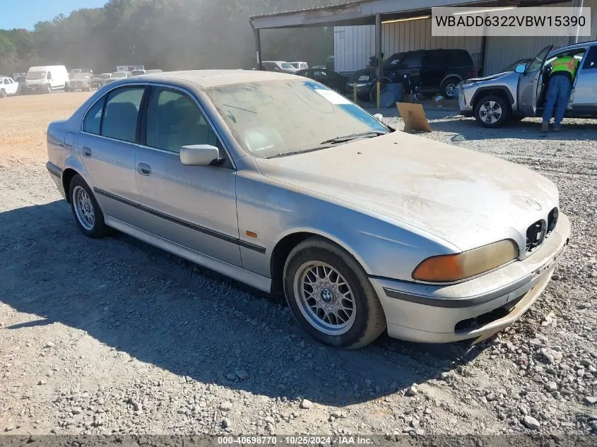 1997 BMW 528I VIN: WBADD6322VBW15390 Lot: 40698770