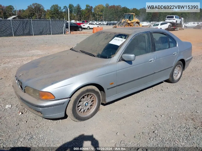 1997 BMW 528I VIN: WBADD6322VBW15390 Lot: 40698770