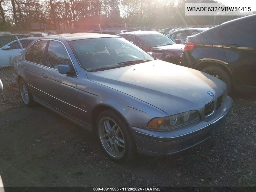 1997 BMW 540Ia VIN: WBADE6324VBW54415 Lot: 40911595