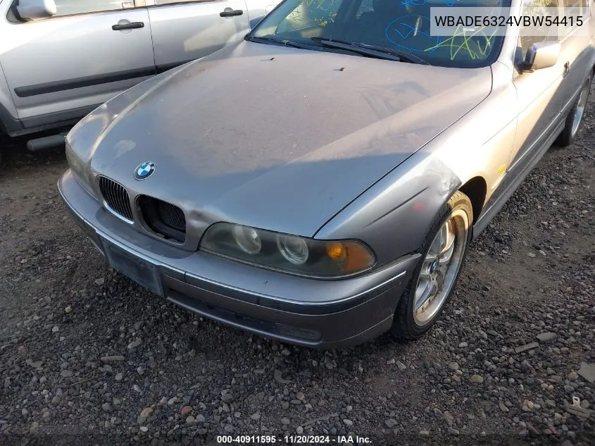 1997 BMW 540Ia VIN: WBADE6324VBW54415 Lot: 40911595