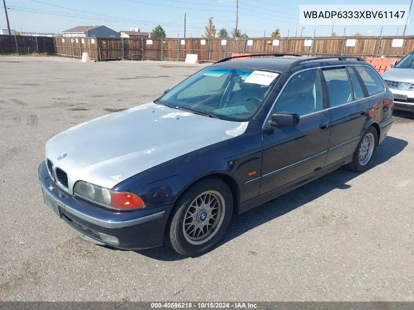 1999 BMW 528Ia Sport VIN: WBADP6333XBV61147 Lot: 40596218