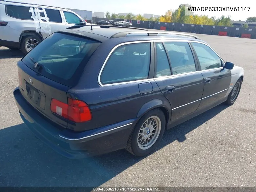 1999 BMW 528Ia Sport VIN: WBADP6333XBV61147 Lot: 40596218