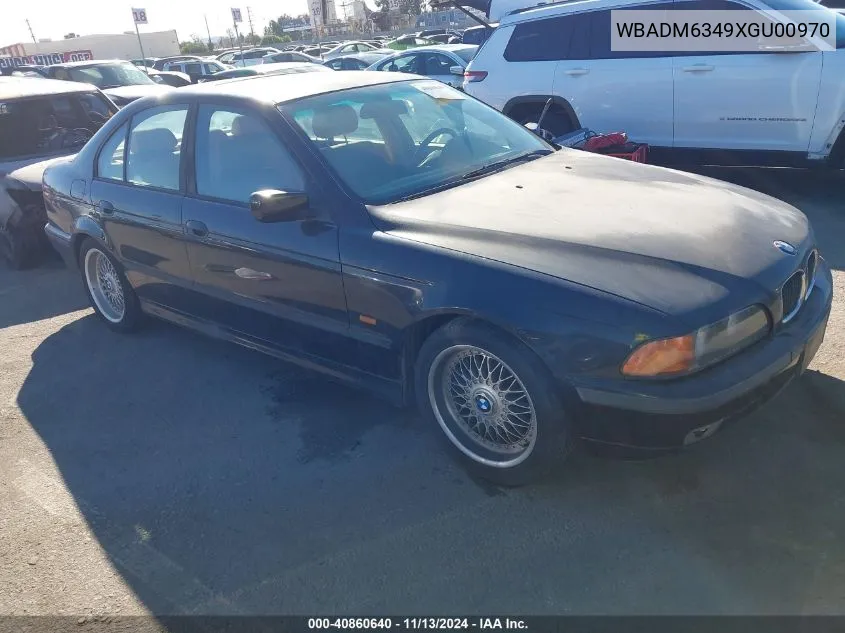 1999 BMW 528Ia VIN: WBADM6349XGU00970 Lot: 40860640