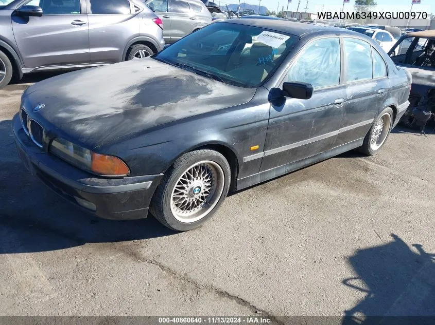 1999 BMW 528Ia VIN: WBADM6349XGU00970 Lot: 40860640