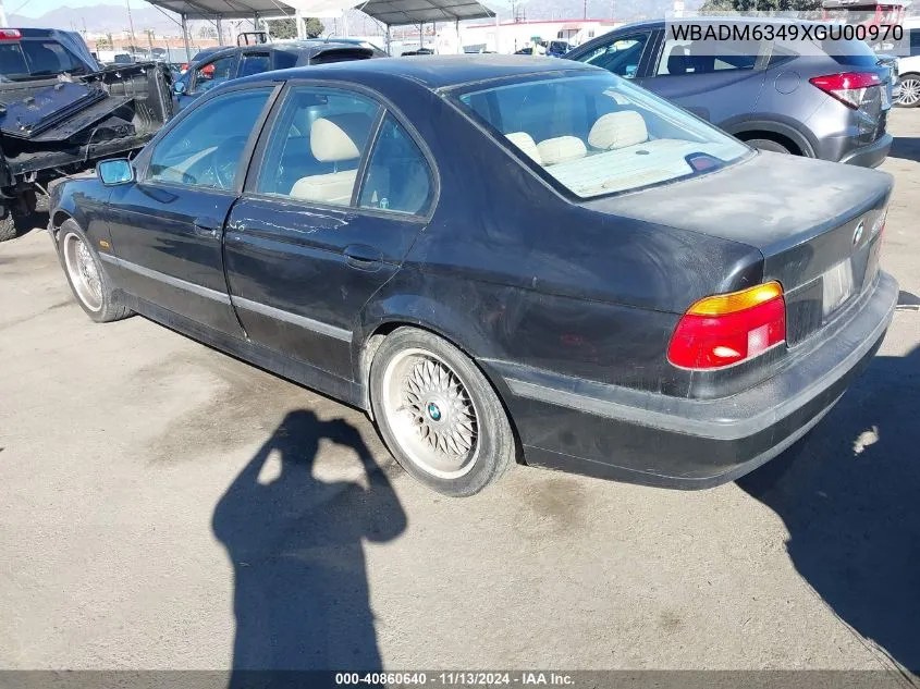 1999 BMW 528Ia VIN: WBADM6349XGU00970 Lot: 40860640