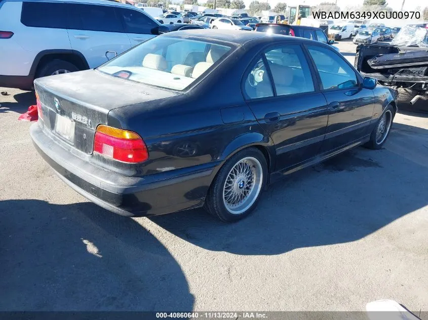 1999 BMW 528Ia VIN: WBADM6349XGU00970 Lot: 40860640