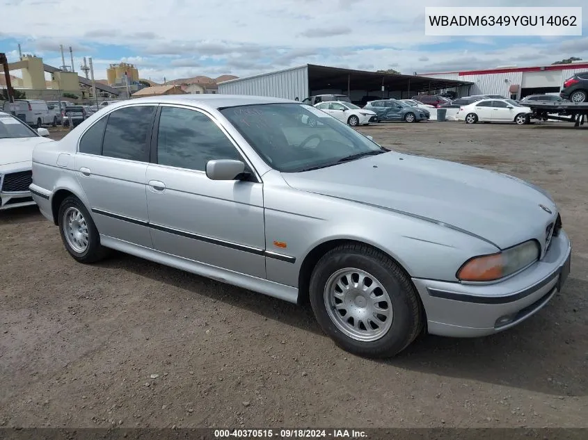 WBADM6349YGU14062 2000 BMW 528Ia