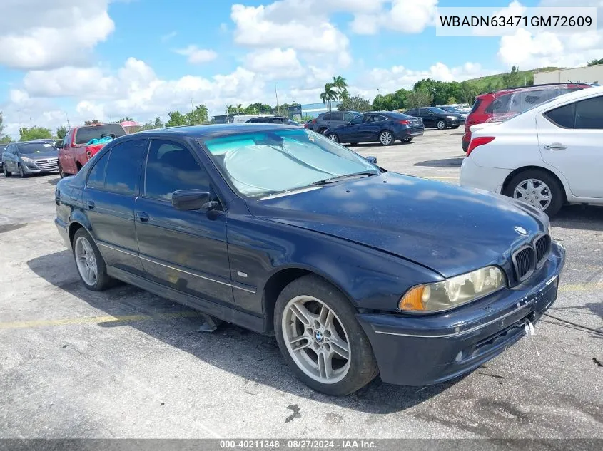 WBADN63471GM72609 2001 BMW 540Ia