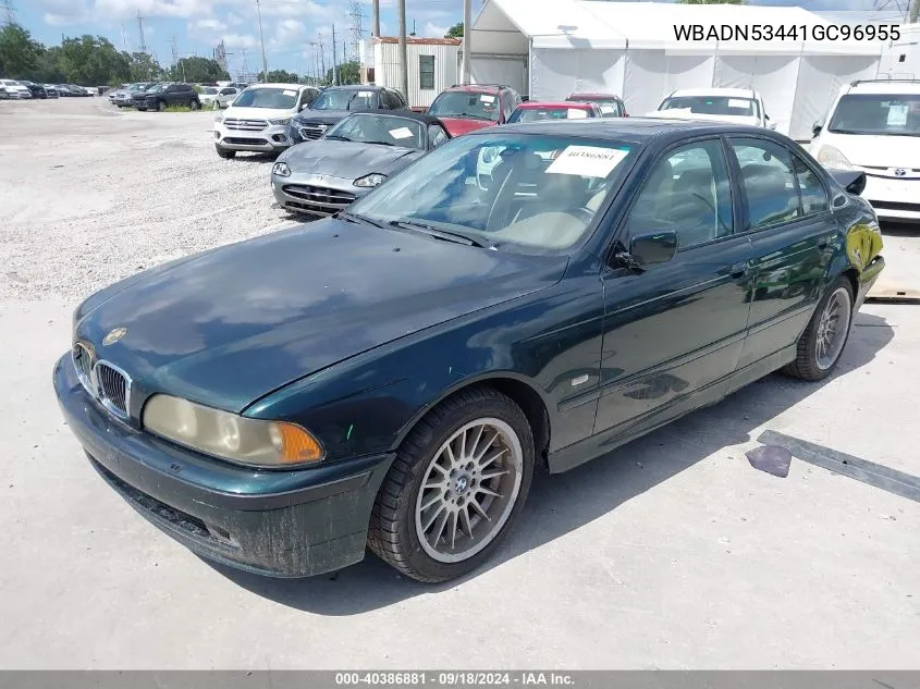 2001 BMW 540I VIN: WBADN53441GC96955 Lot: 40386881