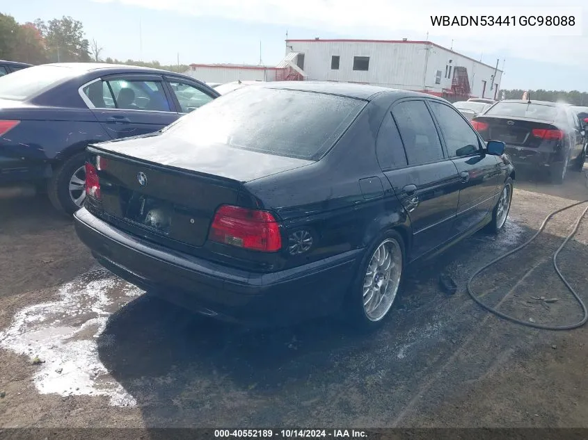 2001 BMW 540I VIN: WBADN53441GC98088 Lot: 40552189