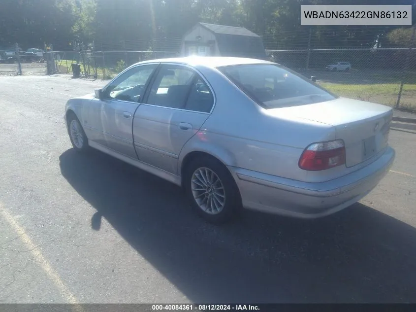 WBADN63422GN86132 2002 BMW 540Ia