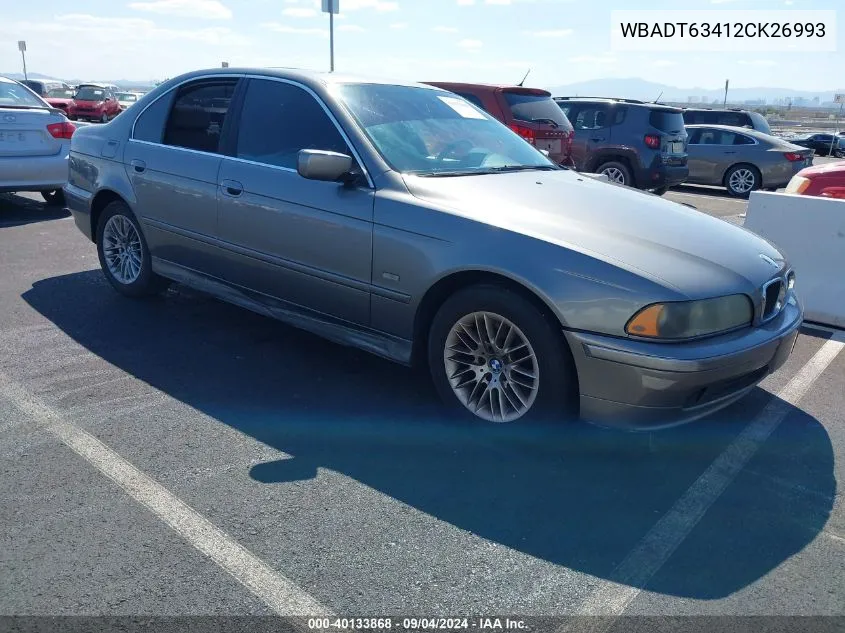 WBADT63412CK26993 2002 BMW 530Ia