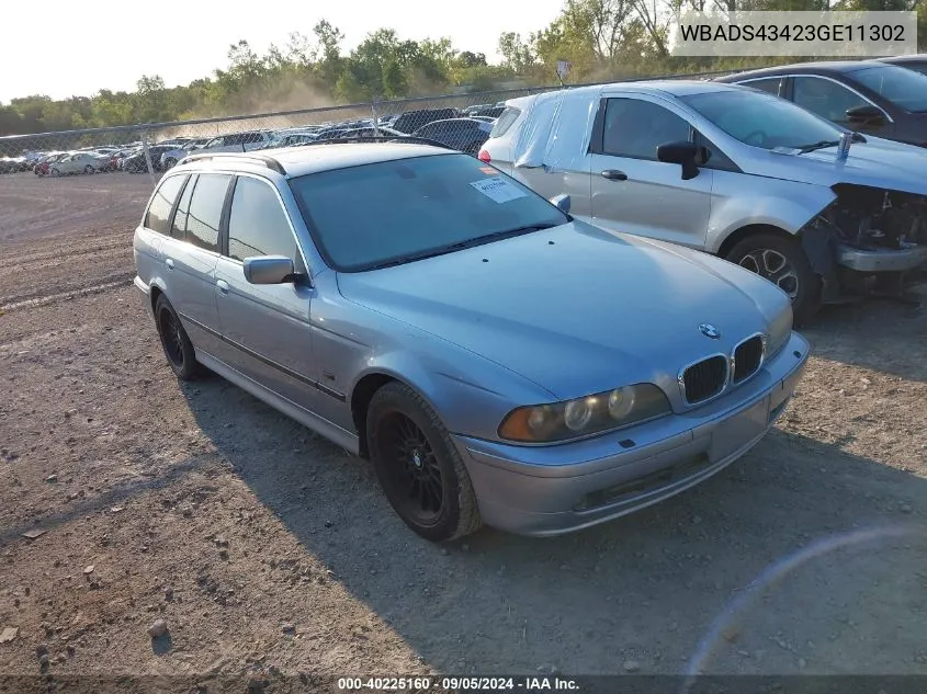 WBADS43423GE11302 2003 BMW 525Ita