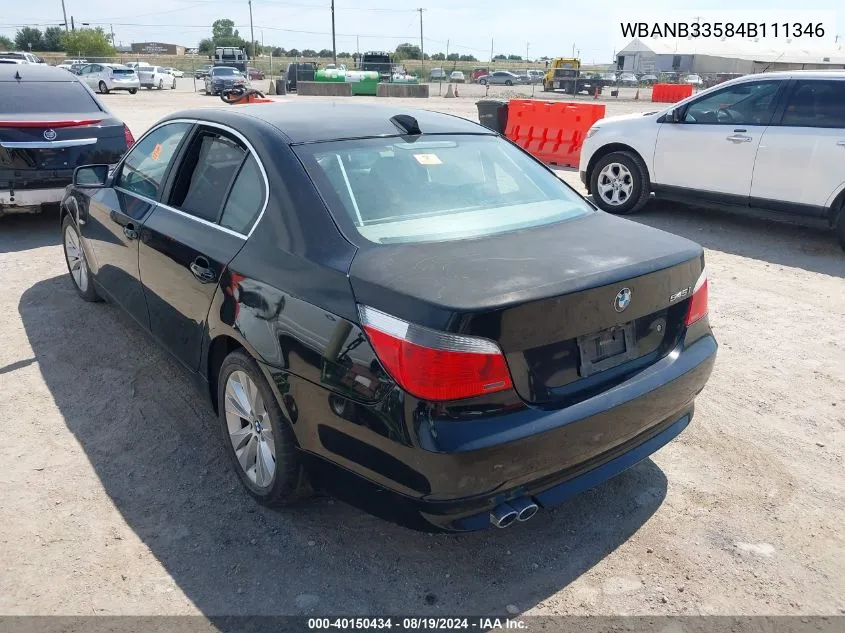 WBANB33584B111346 2004 BMW 545I