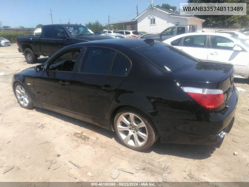 WBANB33574B113489 2004 BMW 545I