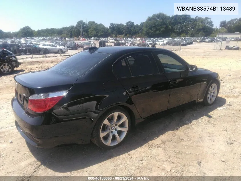 WBANB33574B113489 2004 BMW 545I