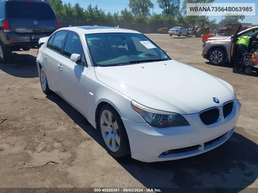 WBANA73564B063985 2004 BMW 530I