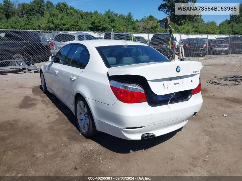 WBANA73564B063985 2004 BMW 530I