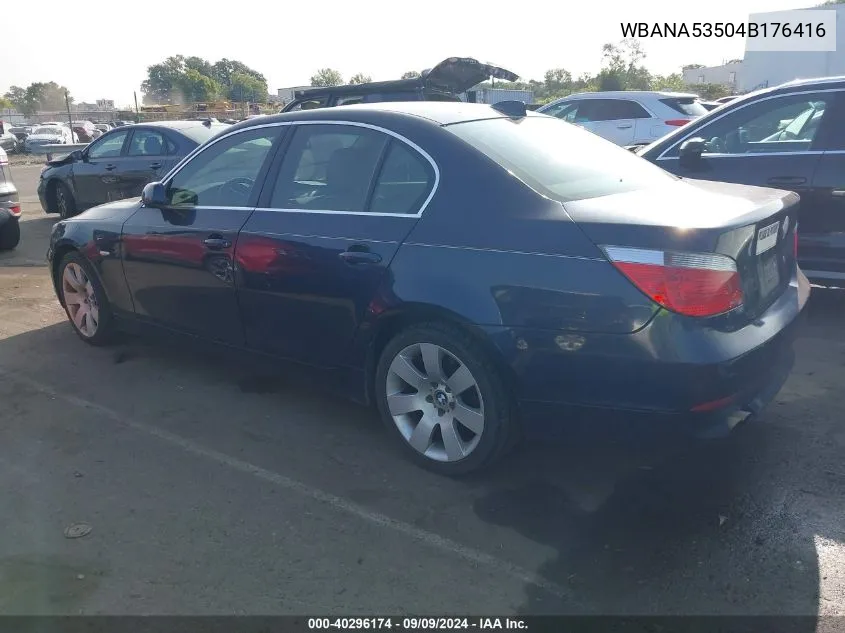 WBANA53504B176416 2004 BMW 525I