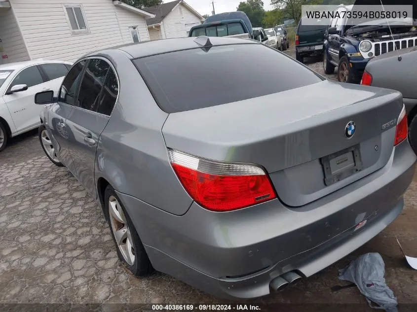 WBANA73594B058019 2004 BMW 530I