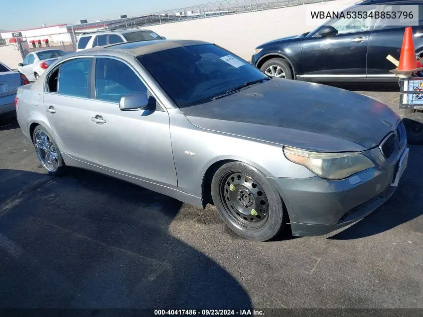 WBANA53534B853796 2004 BMW 525I