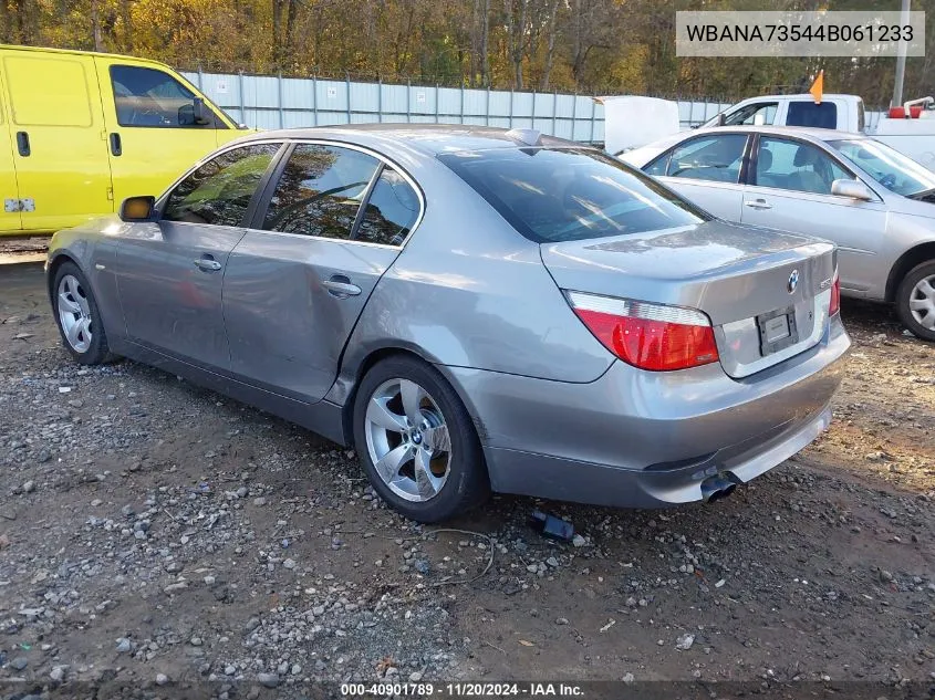 2004 BMW 530I VIN: WBANA73544B061233 Lot: 40901789