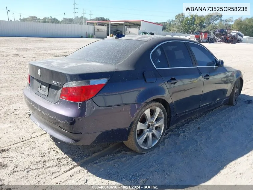 WBANA73525CR58238 2005 BMW 530 I