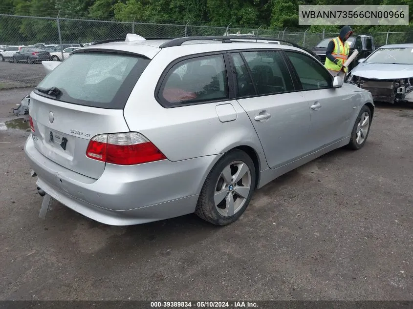 2006 BMW 530Xit VIN: WBANN73566CN00966 Lot: 39389834