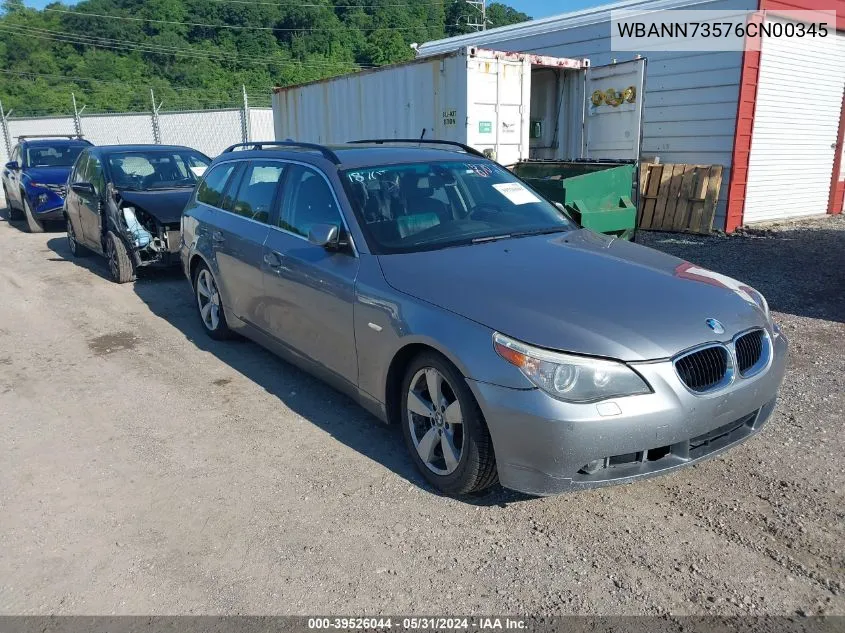 WBANN73576CN00345 2006 BMW 530Xit