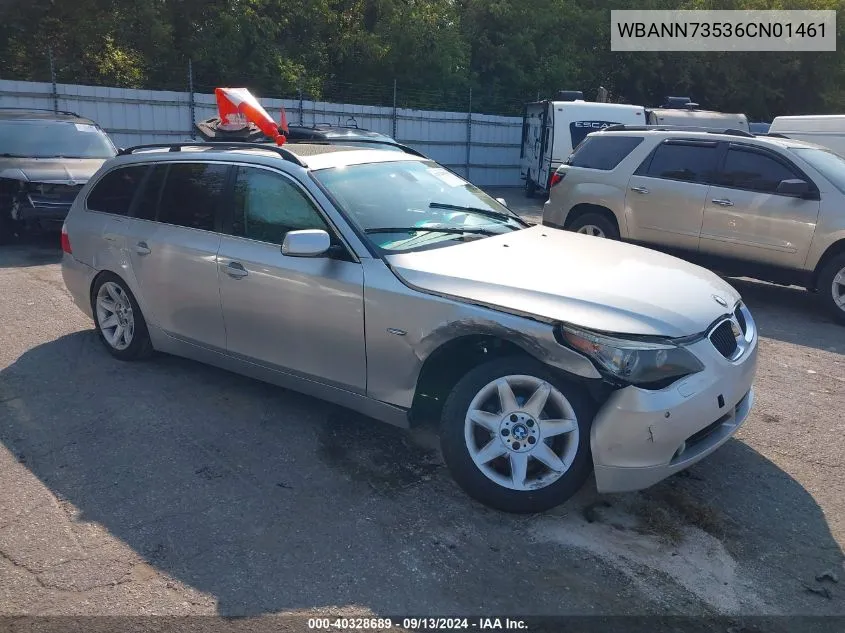 WBANN73536CN01461 2006 BMW 530Xit