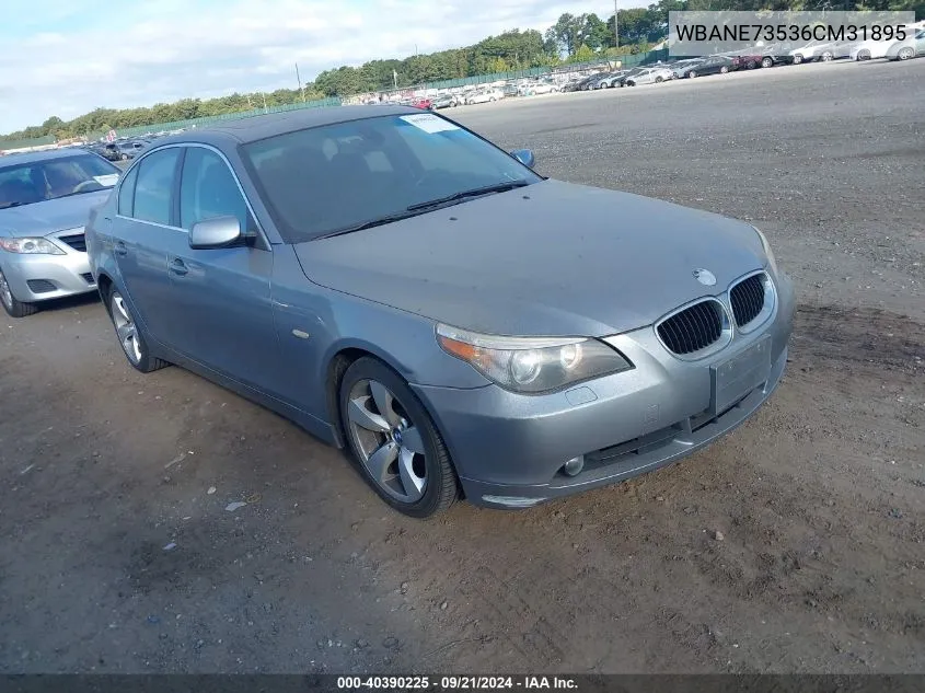 WBANE73536CM31895 2006 BMW 530I