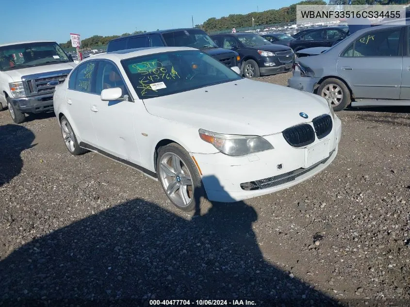 2006 BMW 5 Series 525Xi VIN: WBANF33516CS34455 Lot: 40477704