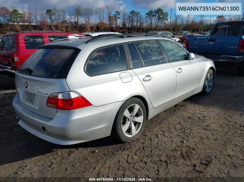 2006 BMW 530Xit VIN: WBANN73516CN01300 Lot: 40784355