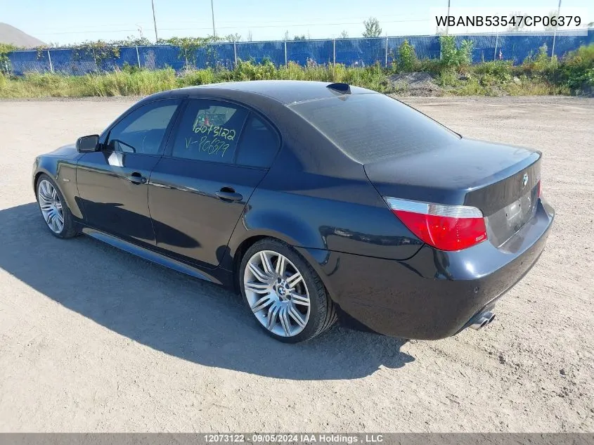 WBANB53547CP06379 2007 BMW 5 Series