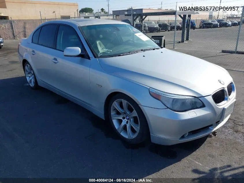 2007 BMW 550I VIN: WBANB53577CP06957 Lot: 40084124