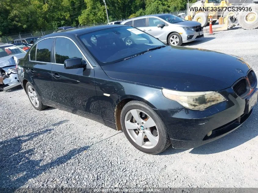 WBANF33577CS39936 2007 BMW 525Xi